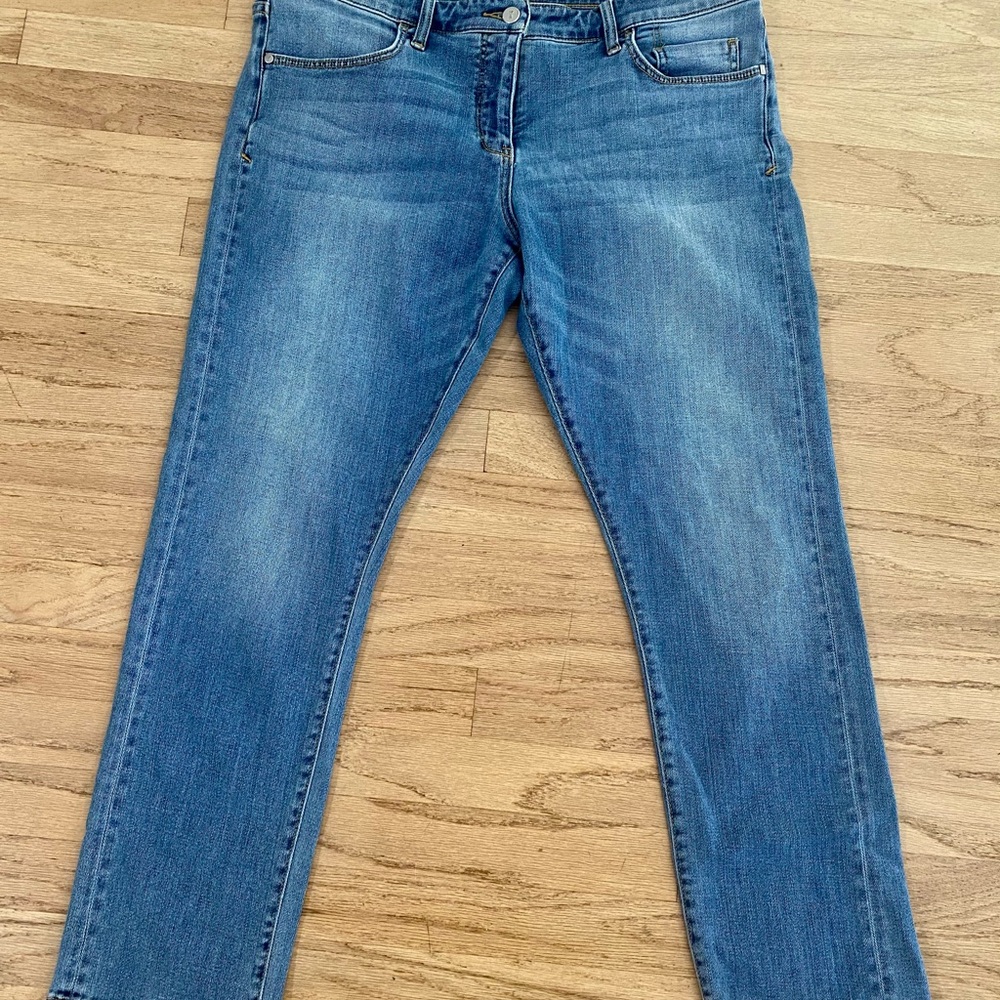 Pilcro and the Letterpress Hyphen Jeans.  Size 32.
